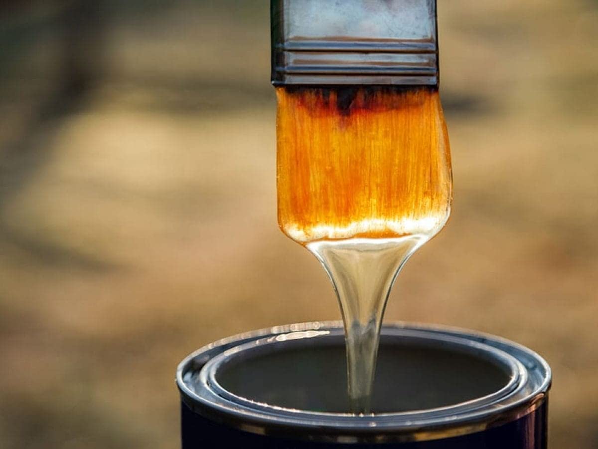 Change Oil for Transparent varnish