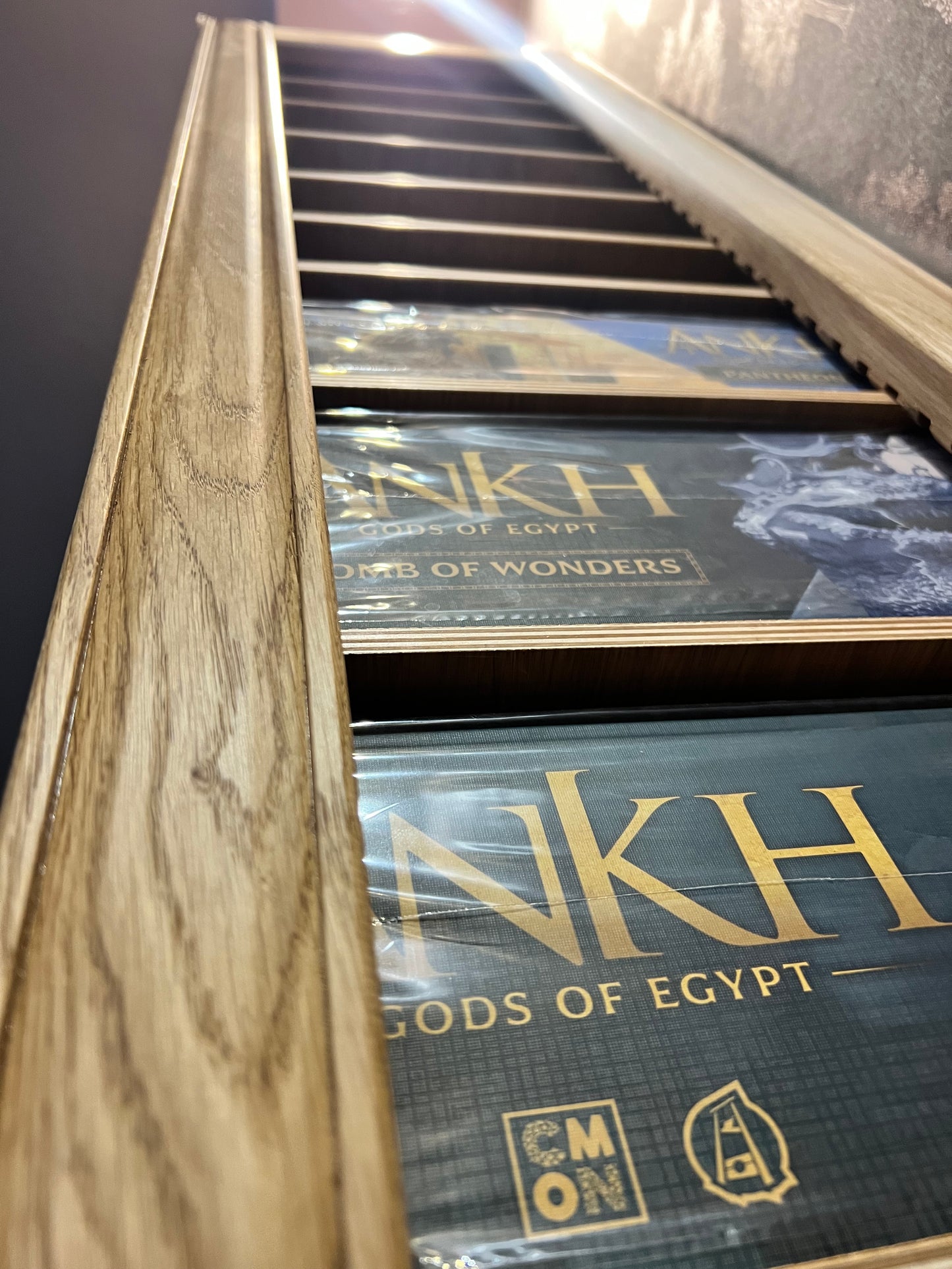 Board Game Rack – Handcrafted Modular Oak Storage for Board Games (Pre-Order)