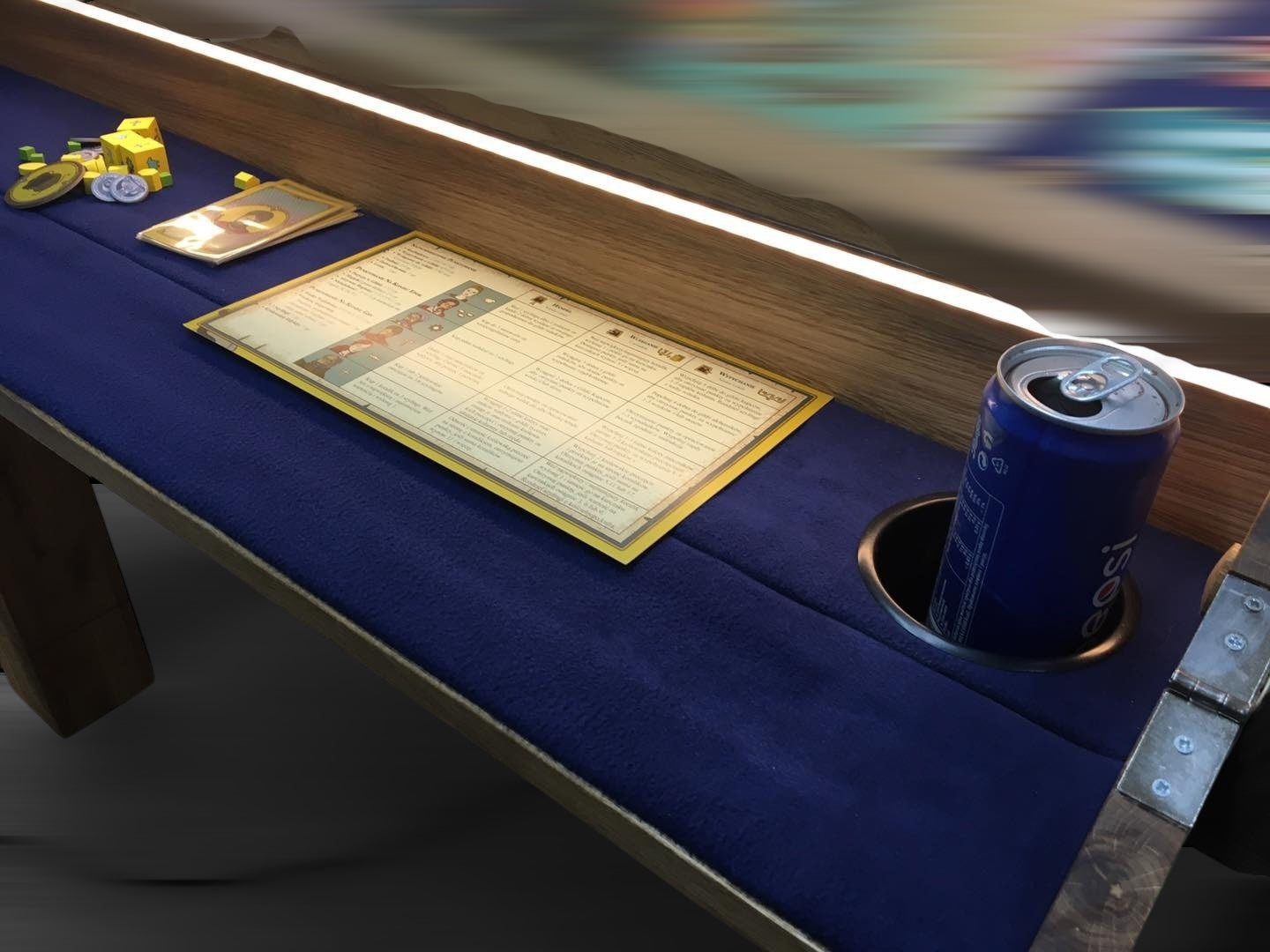 Board Game Table - MISSION