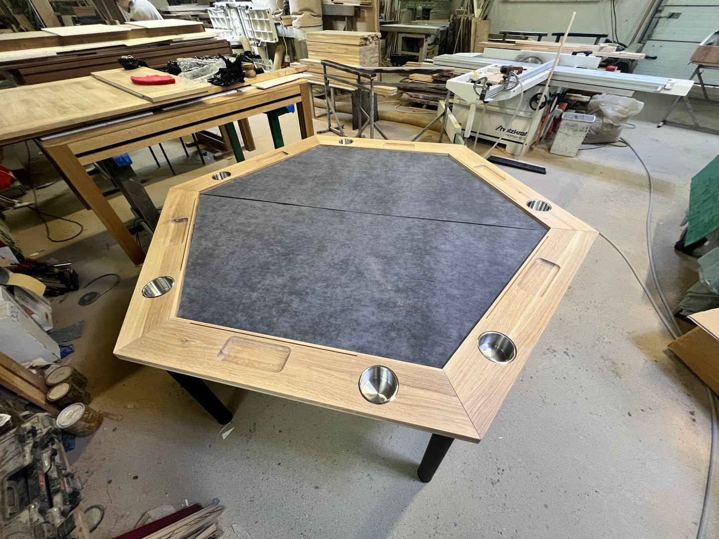 RAID HEX - Hexagonal Tabletop Overlay / Optional Stand-Alone Table