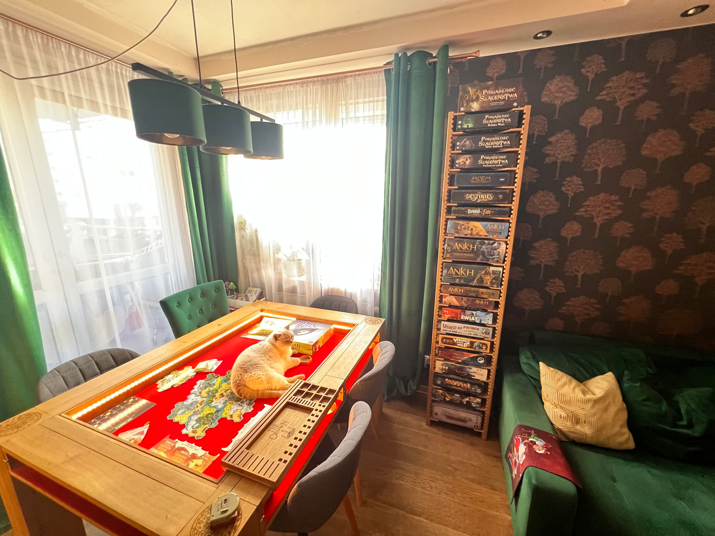 Board Game Rack – Handcrafted Modular Oak Storage for Board Games (Pre-Order)