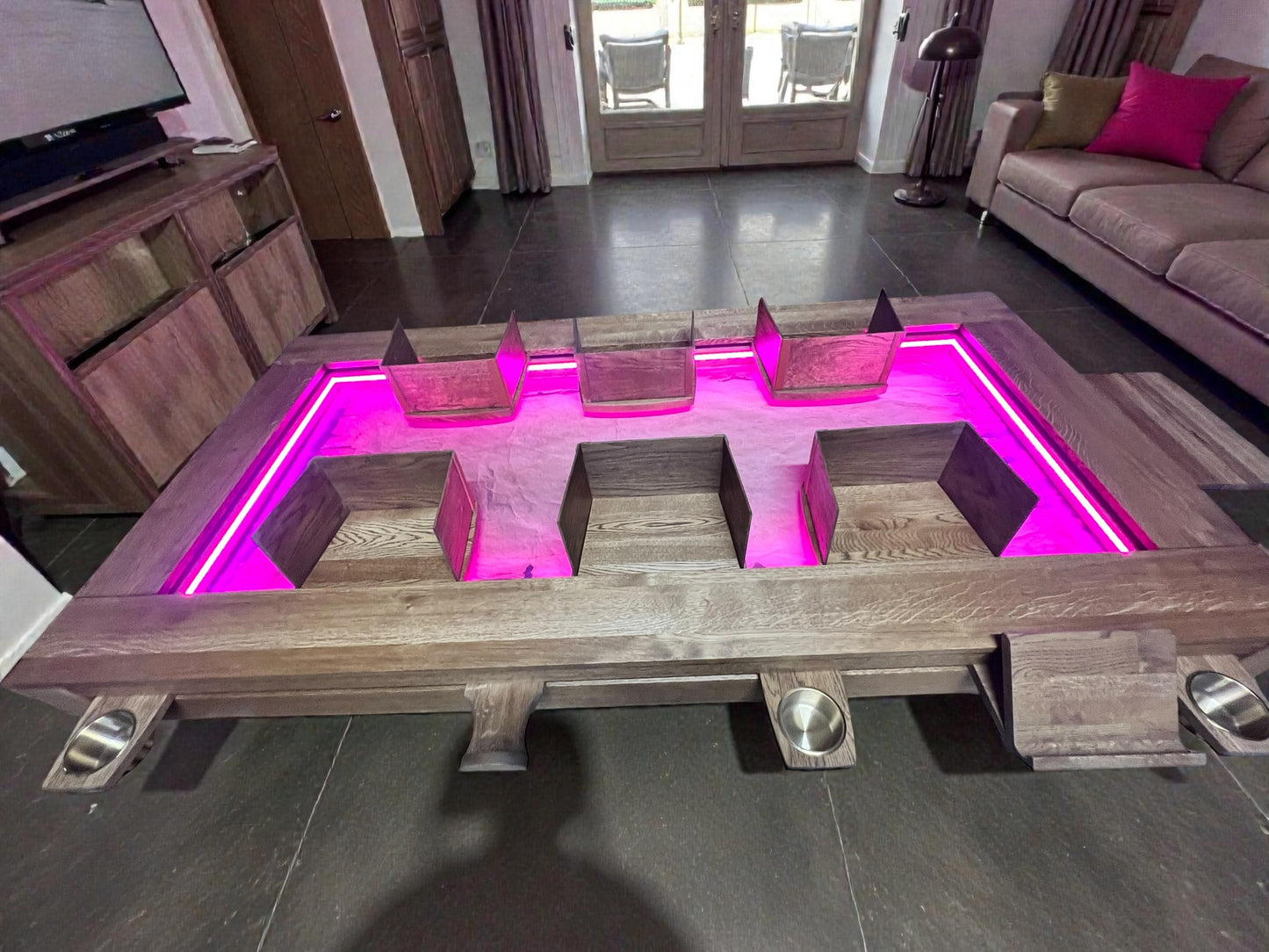 Double-Sided Player Screen Shelf