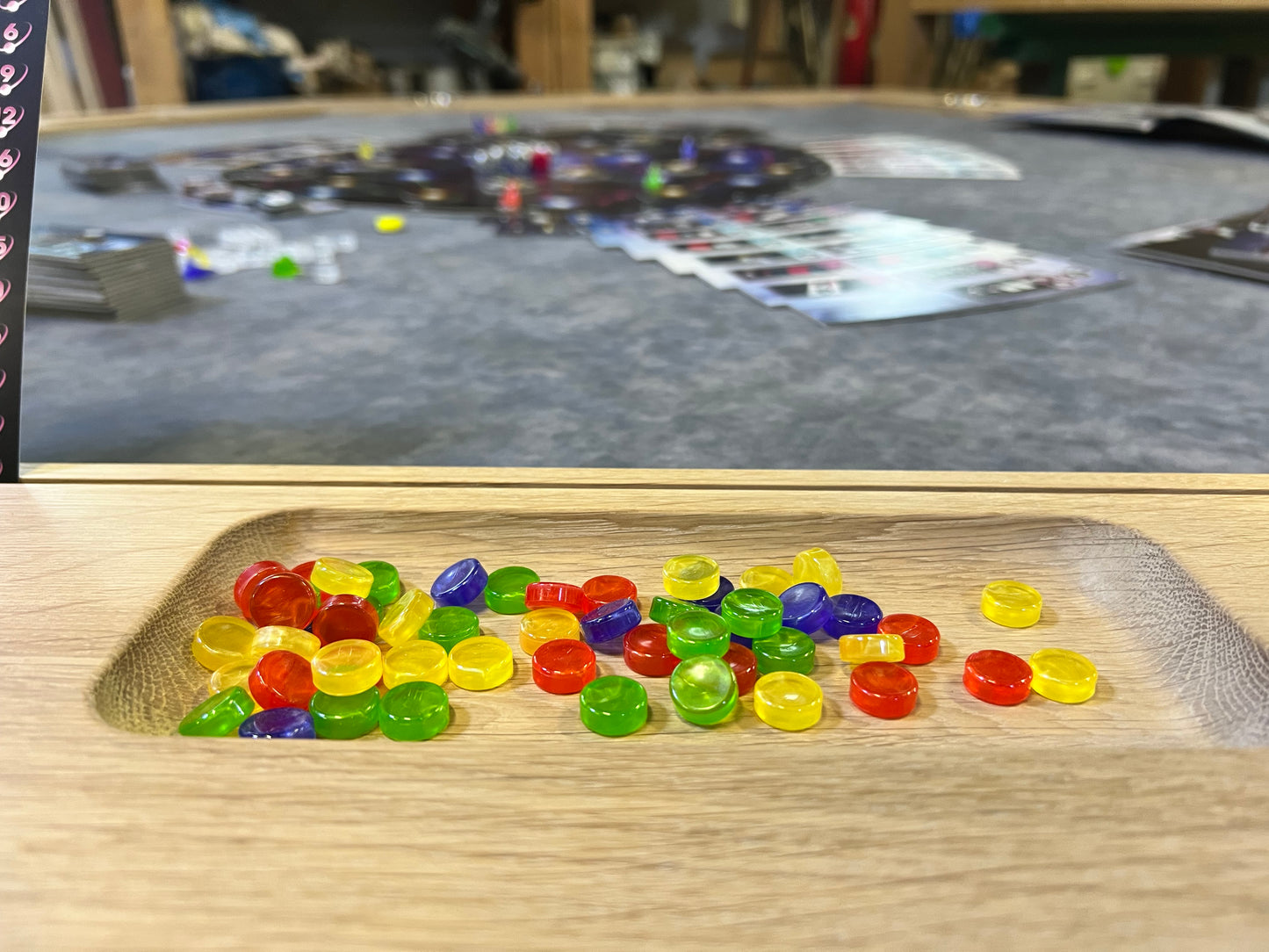 RAID HEX - Hexagonal Tabletop Overlay / Optional Stand-Alone Table