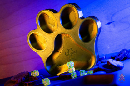 Neon animal paw