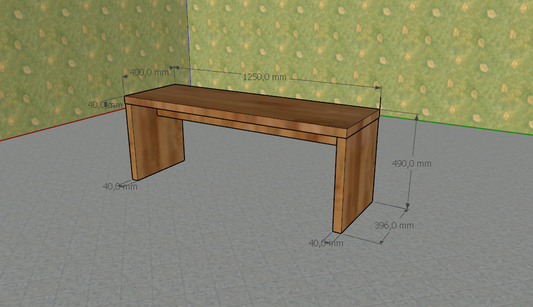 Bench - wooden