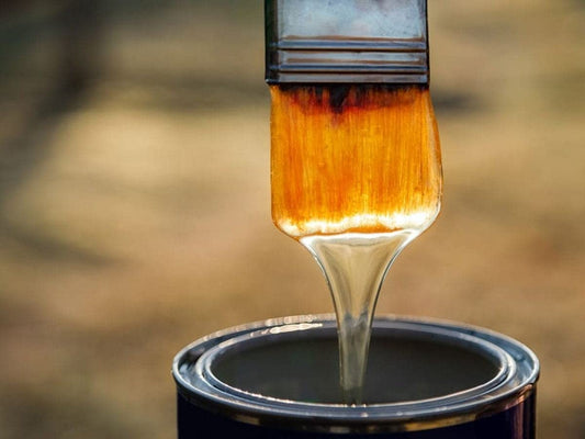 Change Oil for Transparent varnish