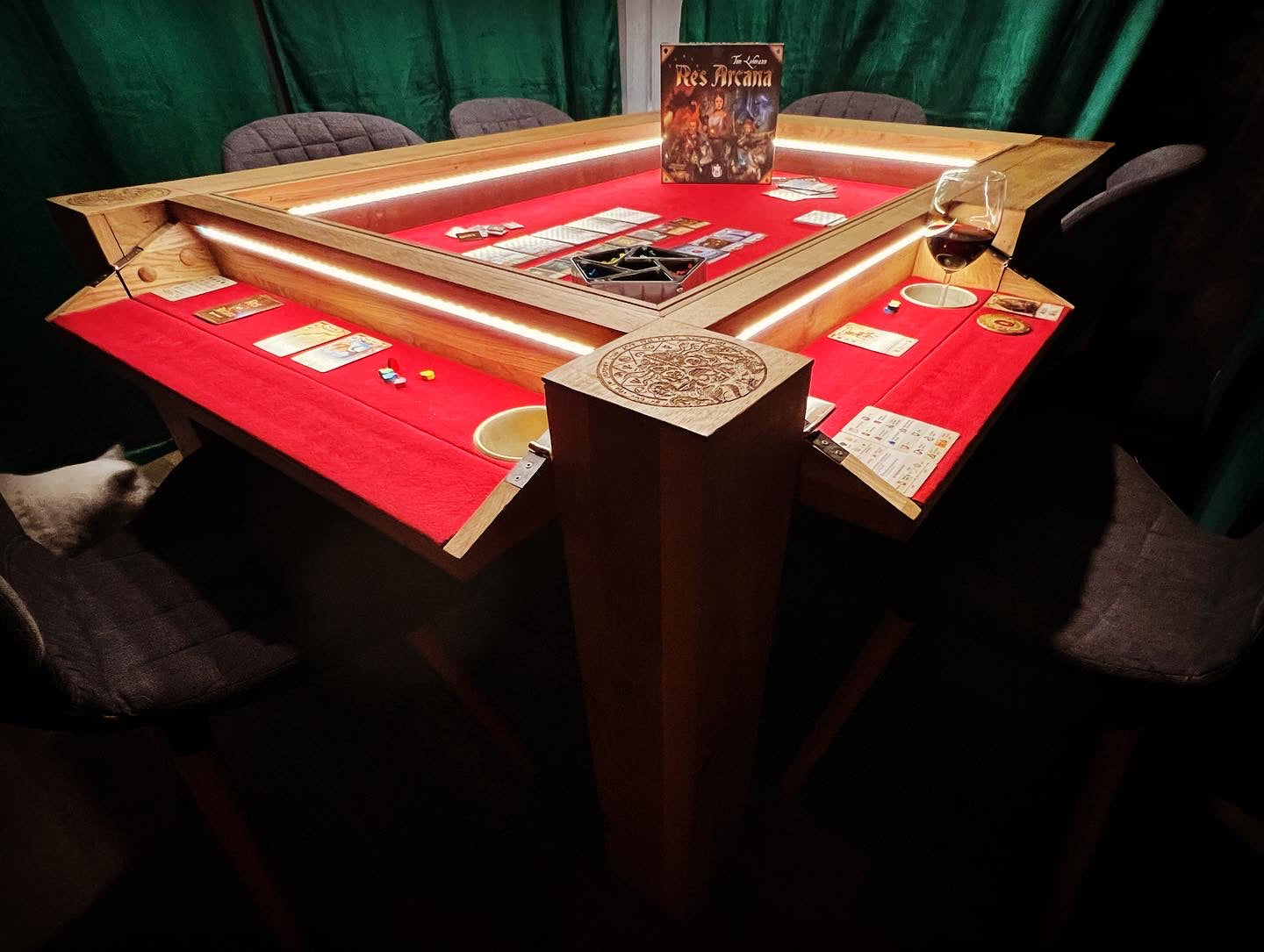 Board Game Table - MISSION