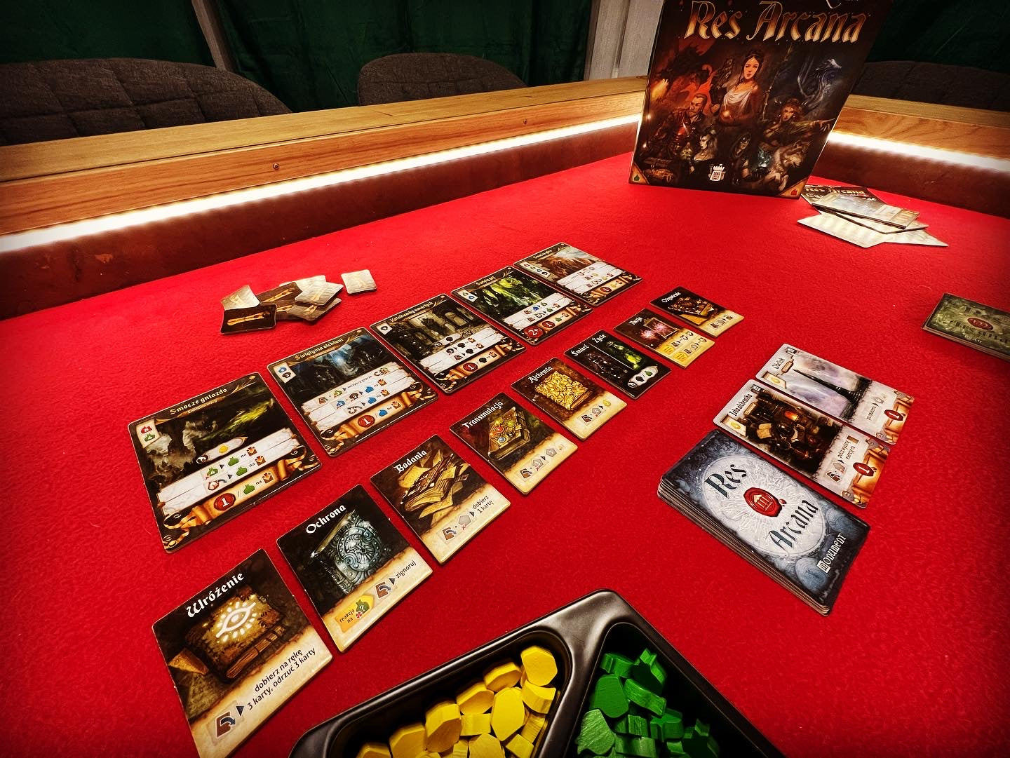 Board Game Table - MISSION