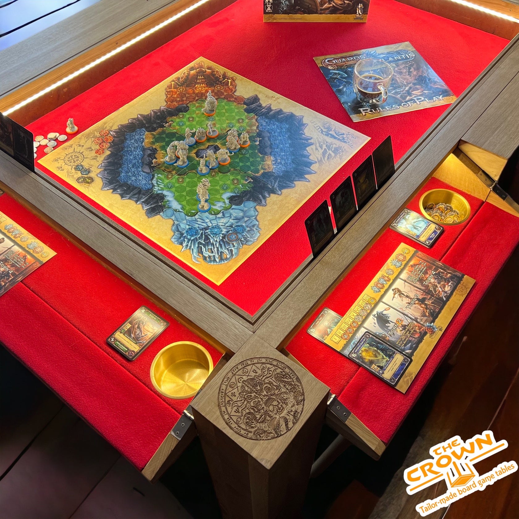 Board Game Table MISSION The Crown